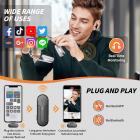 M8 Pro draadloze lavaliermicrofoon Leereel plug-play mini-reversmicrofoon met 700mAh oplaadetui