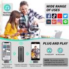 M9 Pro Wireless Lavalier -mikrofoni Plug-Play -kohinanvaimennus, automaattinen synkronointi