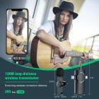 AP031 langaton Lavalier-mikrofoni 3-in-1 Plug-Play melunvaimennus automaattinen synkronointi