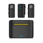 J20 yksi-kaksi langaton Lavalier-mikrofonin latauskotelo, Youtube, tallennus, videobloggaus, Facebook-suoratoisto, kameraliitäntää varten