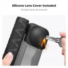 K&F CONCEPT Magnetisk Selfie-stang med Hurtigudløsning og Sammenklappelig Stang Kompatibel med Insta360 X5, 89 cm/35 tommer Forlængerstang i Aluminiumlegering Usynlig Stang, Justerbart Håndtag med Sikkerhedslås