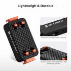 K&F Concept Magnetisk Quick Release-montering Kompatibel med Insta360 X5, Aluminiumsbeslag med sikkerhedslås/1/4" Skruehul til stativ, Selfie-stangstativ, Actionkamera Vlogging-tilbehør