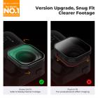 Filtr polaryzacyjny K&F CONCEPT z gwintem, kompatybilny z Insta360 Ace Pro 2, polaryzujący, antyodblaskowy, redukujący odblaski, górne szkło optyczne z wielowarstwowym filtrem