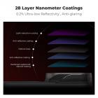 Filtr polaryzacyjny K&F CONCEPT z gwintem, kompatybilny z Insta360 Ace Pro 2, polaryzujący, antyodblaskowy, redukujący odblaski, górne szkło optyczne z wielowarstwowym filtrem