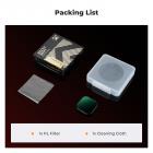 Filtr polaryzacyjny K&F CONCEPT z gwintem, kompatybilny z Insta360 Ace Pro 2, polaryzujący, antyodblaskowy, redukujący odblaski, górne szkło optyczne z wielowarstwowym filtrem