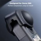 K&F Concept Skærmbeskyttersæt Kompatibelt med DJI OSMO 360 Tilbehør, Ultra HD Skærm Hærdet Glasfilm med Silikone Linsebeskyttelseshætte 9H Hårdhed Anti-Fingeraftryk Ridsefast