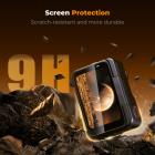 K&F CONCEPT 3-pak skærmbeskytter kompatibel med Insta360 GO Ultra, 2.5D buet kantbeskyttelse High Definition hærdet glas 9H hårdhed ridsefast antiboble, Go Ultra actionkamera tilbehør