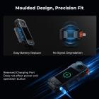 K&F Concept kamerabur kompatibelt med Insta360 X5, beskyttelsesetui i aluminium med silikoneobjektivdæksel + skærmbeskytter | 1/4" skruehul | 2 koldskobeslag til mikrofon, LED-lys