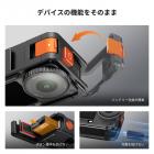 K&F CONCEPT Cage + opvouwbare snelkoppelingsset, alleen compatibel met DJI Osmo Action 6, beschermende uitbreidingsframe met cold shoe-bevestiging | 1/4" schroefadapter voor statief, selfiestick en vloggen