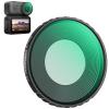 K&F CONCEPT Black Diffusion 1/4 Filter Kompatibelt med DJI Osmo Nano Standard Combo, Filmisk Effektfilter med 28 Flerlagsbelægninger til Video/Vlog/Portrætfotografering