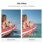 Filtr K&F CONCEPT CPL kompatybilny z DJI Osmo Nano Standard Combo, filtr polaryzacyjny kołowy do aparatu miniaturowego, szkło optyczne HD z wielowarstwową powłoką