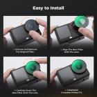 K&F Concept Filtro Black Diffusion 1/4 a Vite Compatibile con DJI Osmo Action 6, Accessorio per Action Camera in Vetro Ottico Multirivestito/Telaio Lega di Alluminio