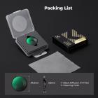 K&F Concept Filtro Black Diffusion 1/4 a Vite Compatibile con DJI Osmo Action 6, Accessorio per Action Camera in Vetro Ottico Multirivestito/Telaio Lega di Alluminio