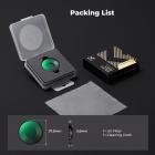 K&F Concept Filtro UV Compatibile con DJI Osmo Action 6, Filtro di Protezione Ultravioletti in Vetro Ottico Multirivestito