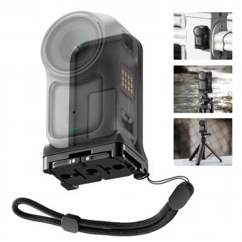 K&F CONCEPT Magnetisk Vertikal Shoot Adapter Kompatibel med DJI Osmo Nano/Xtra Atto, Stærk Magnet Base Mount med Foldbar Dobbelt Klo, 1/4"