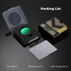 K&F CONCEPT Snap-on CPL-filter kompatibelt med DJI Osmo Action 6, cirkulære polariseringsfiltre, HD optisk glas med multicoated antirefleks, reducerer refleksioner, actionkameratilbehør