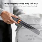 K&F CONCEPT 66" 2-in-1 onzichtbare selfiestick met statief voor Insta360 X5/X4/X3/DJI Osmo 360, verlengstang en verstelbare handgreep voor GoPro, DJI Osmo Pocket 3/4, Osmo Action 5 Pro/6/4/3 accessoires