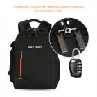 DSLR Kamera Ryggsäck för Resor Fotografering 10.23 * 6.29 * 14.57 inches