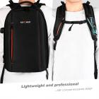 Seyahat için Büyük DSLR Kamera Sırt Çantası Açık Hava Fotoğrafçılığı 10.24*5.51*16.54 inç CA'dan Gemi