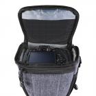 حقيبة كاميرا DSLR حقيبة رمادي 7.09 * 3.94 * 6.49 بوصة