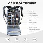 Large DSLR Camera Backpack for Travel Outdoor Photography fit Canon Nikon