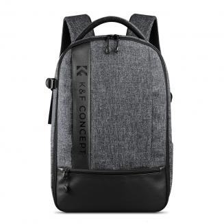 Sac à Dos Photo 18 L - Nylon 840D Robuste & Imperméable pour Voyage et Randonnée, avec Compartiment Laptop 15"
