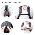 Plecak na aparat do fotografii podróż, nylon o wysokiej gęstości, 14*28*46cm 15L