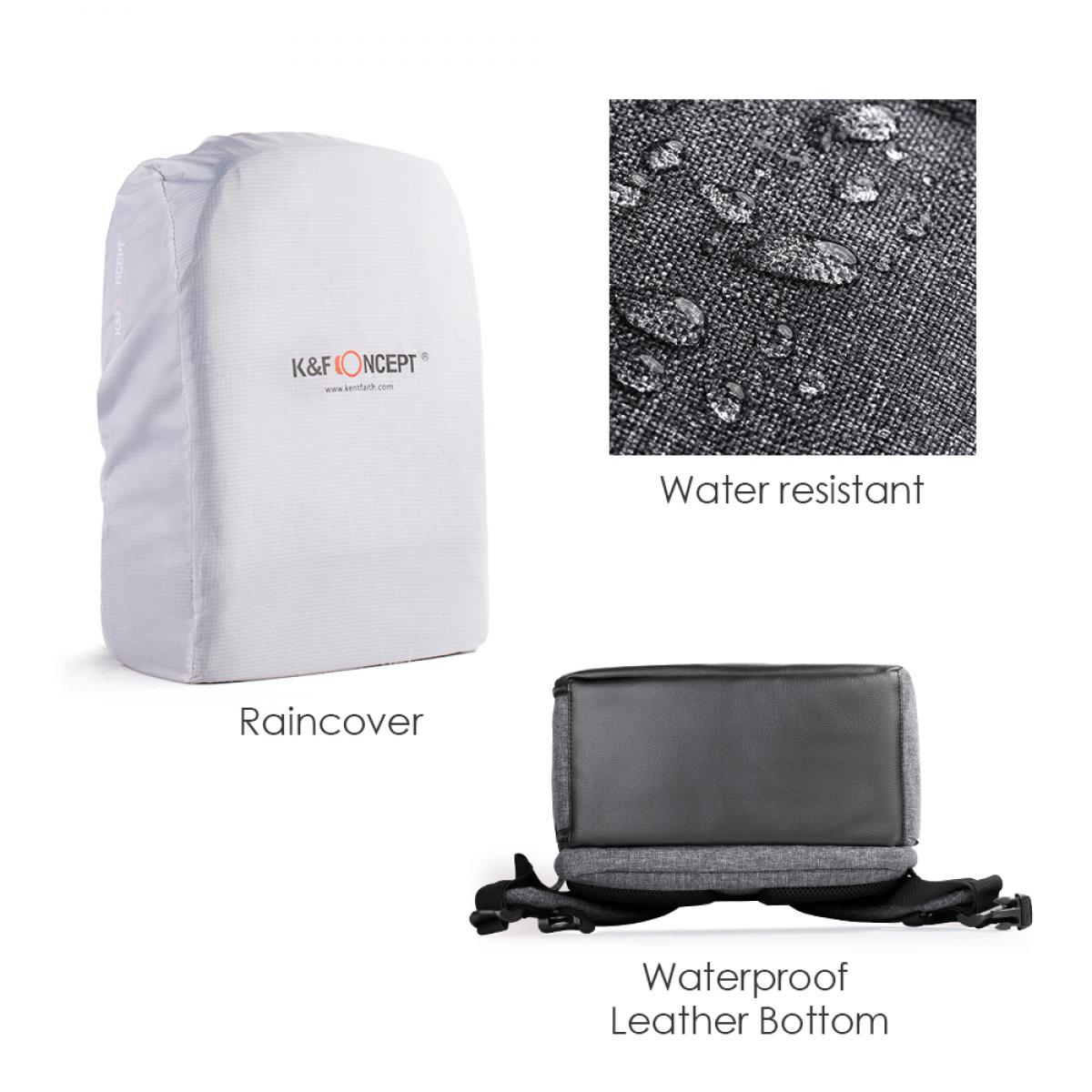 Kameraryggsäck Ryggsäck med stor kapacitet DSLR resväska