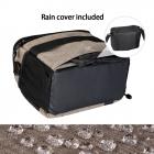 Borsa a spalla per fotocamera DSLR Khaki 9,84 * 5,12 * 7,28 pollici