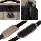 Borsa a spalla per fotocamera DSLR Khaki 9,84 * 5,12 * 7,28 pollici