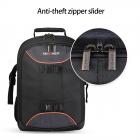 Ammattimainen DSLR-kamerareppu vedenpitävä 11.81 * 6.3 * 16.54 tuumaa