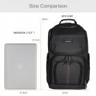 A trouxa do curso da câmera de DSLR Waterproof 10,6 * 8.5 * 17,7 polegadas