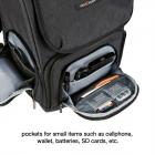 A trouxa do curso da câmera de DSLR Waterproof 10,6 * 8.5 * 17,7 polegadas