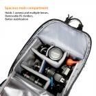 DSLR-kameran matkareppu vedenpitävä 11.4 * 8.5 * 17.7 tuumaa