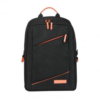 DSLR-kamera matkareppu musta monitoiminen 11.8 * 7.1 * 16.3 tuumaa