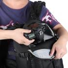 Kamerareppu DSLR/SLR/peilitön valokuvauskameralaukku sopii 15,6" kannettavaan roiskeenkestävään ja repäisykestävään valokuvaukseen