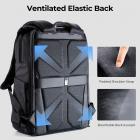 foto zaino da trekking con sistema di sospensione esterno