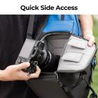 Kameraryggsäck Specialkameraväska För Fotografer Kameraväska Med Stor Kapacitet Med Regnskydd 15-15,6 Tums Laptopfack Lämplig För Canon/Nikon/Sony/Dji Mavic Drone - Ryggsäck 20L Urban Wander 01 (Blå)