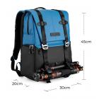 Kameraryggsäck Specialkameraväska För Fotografer Kameraväska Med Stor Kapacitet Med Regnskydd 15-15,6 Tums Laptopfack Lämplig För Canon/Nikon/Sony/Dji Mavic Drone - Ryggsäck 20L Urban Wander 01 (Blå)