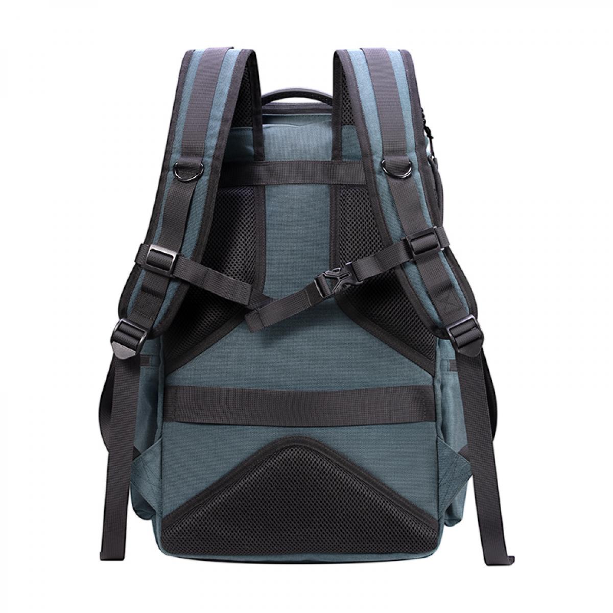 25L Zaino Fotografia con Copertura Antipioggia Antifurto, Scomparto per Laptop da 16 Pollici- Backpack Nature Wander 03 （Verde）