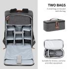 Ammattimaiset kamerareput irrotettavalla DSLR-kotelolla sopivat jopa 15,6 tuuman kannettavaan tietokoneeseen - 18L