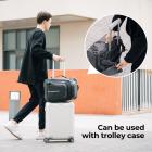 Alpha-reppu 25L luontokuvaukseen Vedenpitävä kameralaukku, jossa on 15,6 tuuman kannettavan tietokoneen lokeron jalustapidike sadesuoja