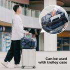 Alpha-reppu 25L luontokuvaukseen Vedenpitävä kameralaukku, jossa 15,6 tuuman kannettavan tietokoneen lokeron jalustan pidike Sadesuoja, syvänsininen