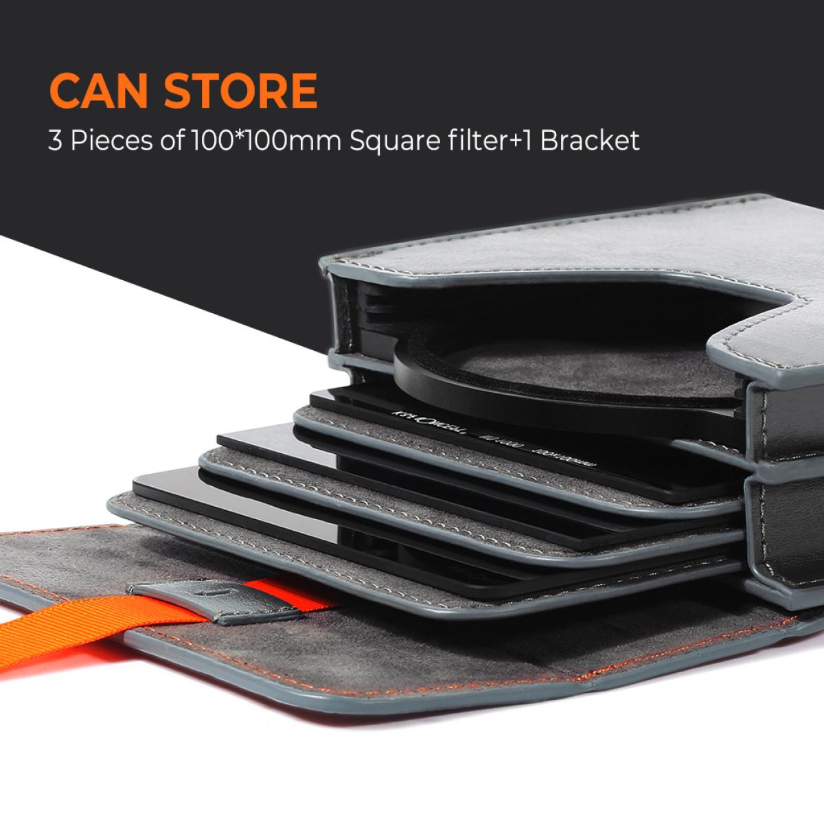 K&F-konseptilinssisuodatinkotelo pyöreälle tai neliömäiselle ND CPL 100x100mm - K&F Concept