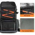 Outdoor Camera Backpack Large Photography Bag with Laptop Compartment Tripod Holder Waterproof Raincover Hiking Travel Professional DSLR Camera Backpack for Men Women Side Access