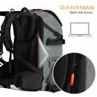 Outdoor Camera Backpack Large Photography Bag with Laptop Compartment Tripod Holder Waterproof Raincover Hiking Travel Professional DSLR Camera Backpack for Men Women Side Access