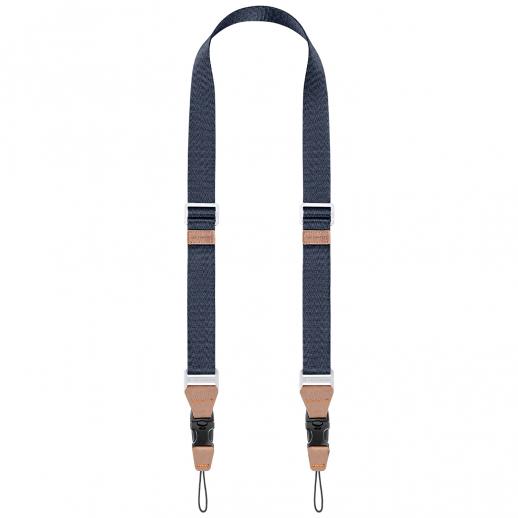 K&F Concept Alça de pescoço para câmera de 32 mm com liberação rápida para fotógrafos, alça de ombro ajustável para câmera compatível com câmera Nikon Canon Sony Olympus DSLR, azul profundo