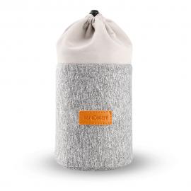 Kameralinsetaske, beskyttende linsepose, 2-i-1 neoprenobjektivbæreetui kompatibel med flere størrelser kameralinse 10*18cm