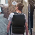 K&F Concept Sammenklappelig kamerataske 2-vejs 22L til fotografer Forretningsrejse / Rejser / Hverdagstaske - Sling Bag10L Urban Wander 03 (Sort )