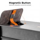 100 * 100mm neliömäinen suodatinpussi neliösuodatinpussi 3 linssisuodatinpussi + 1 suodattimen pidike, mikrokuitusisustus, harmaa, vain suodatinpidikejärjestelmä NANO-X pro -sarjalle